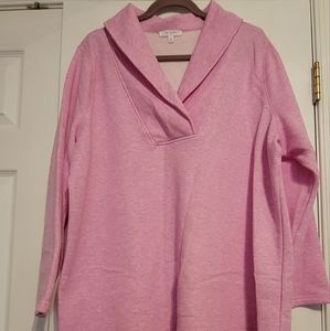 T by Talbots Shawl Collar Tunic